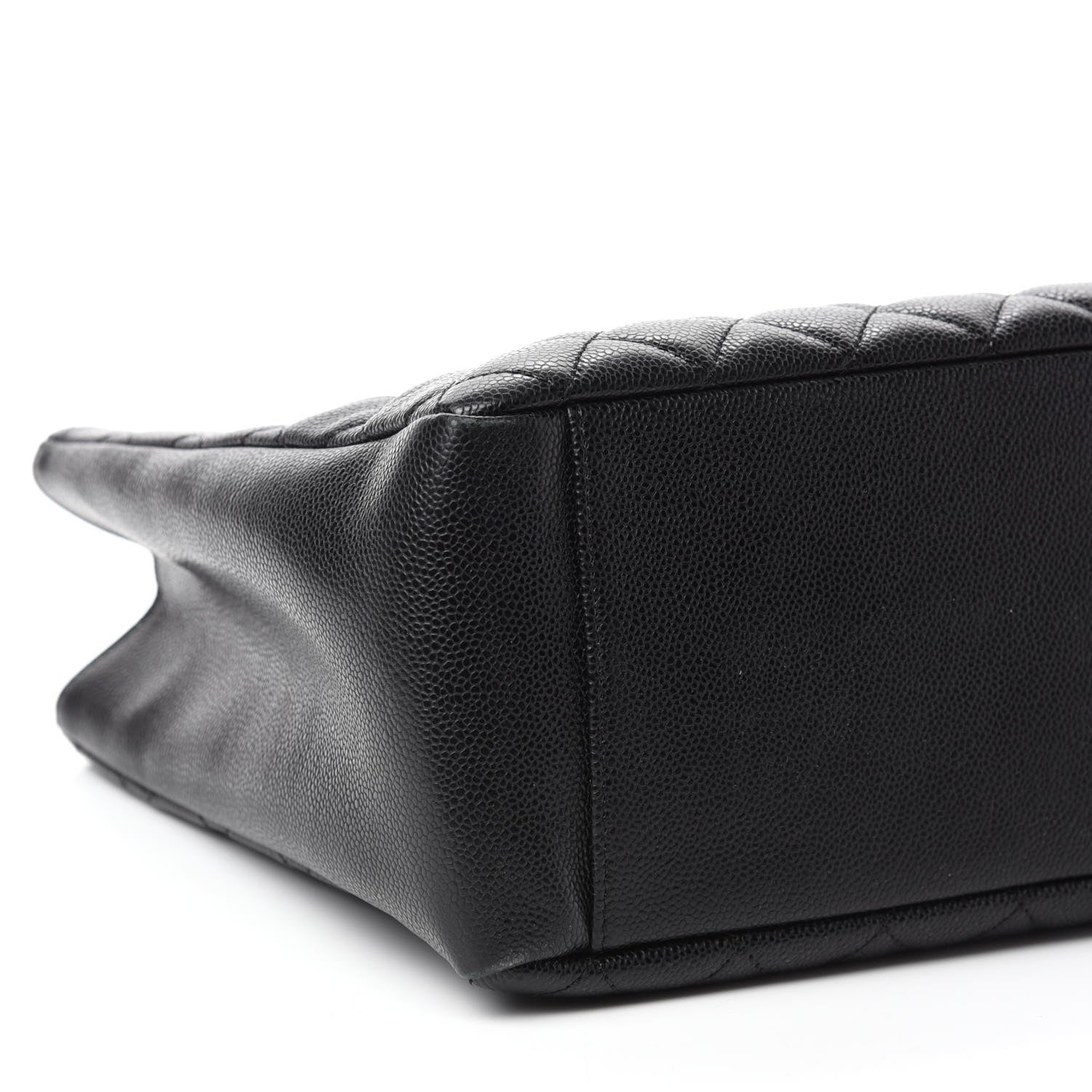 Chanel Caviar Quilted Grand Shopping Tote GST Black 6 of 12