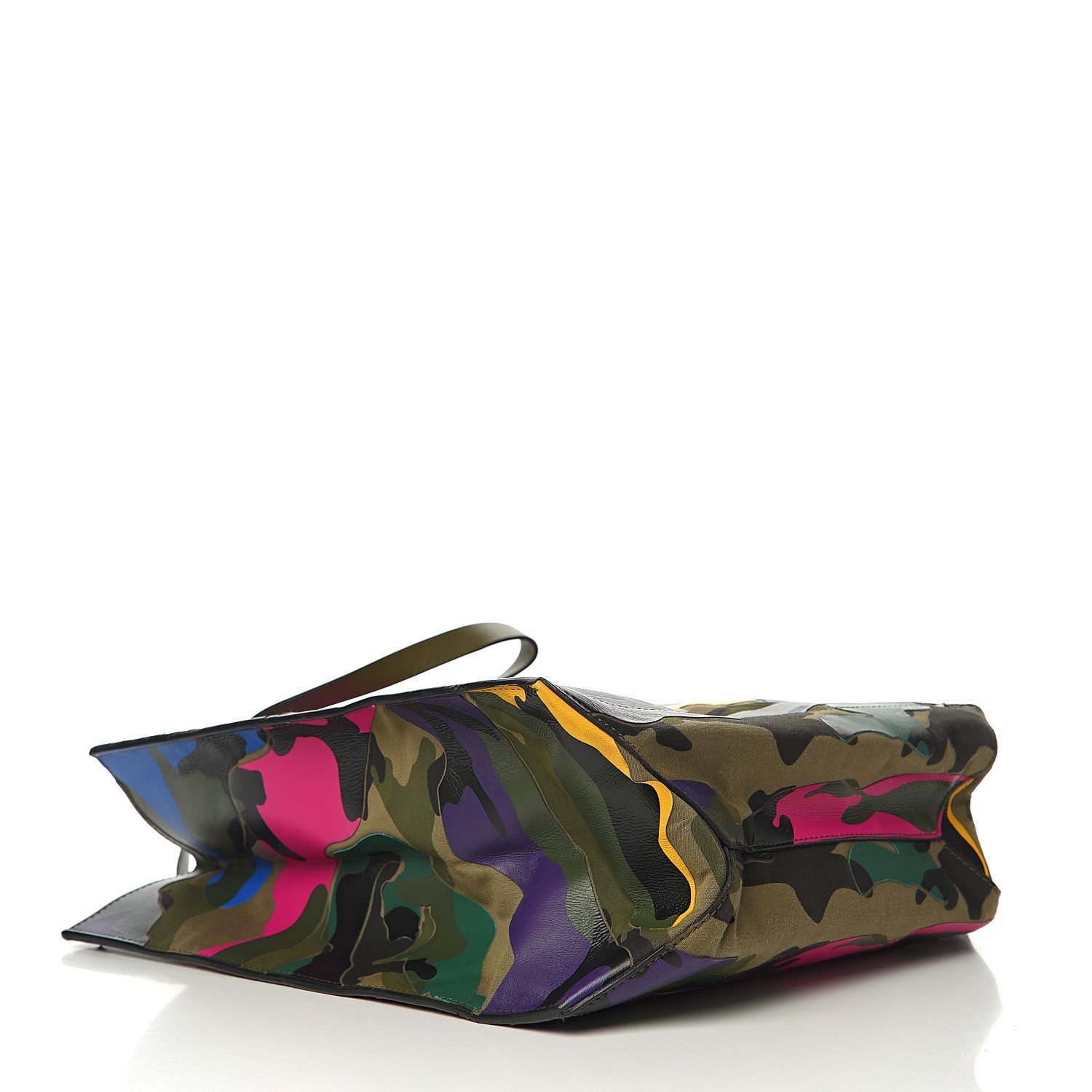 Valentino Garavani Nappa Camouflage Rockstud Vertical Tote Multicolor 3 of 10