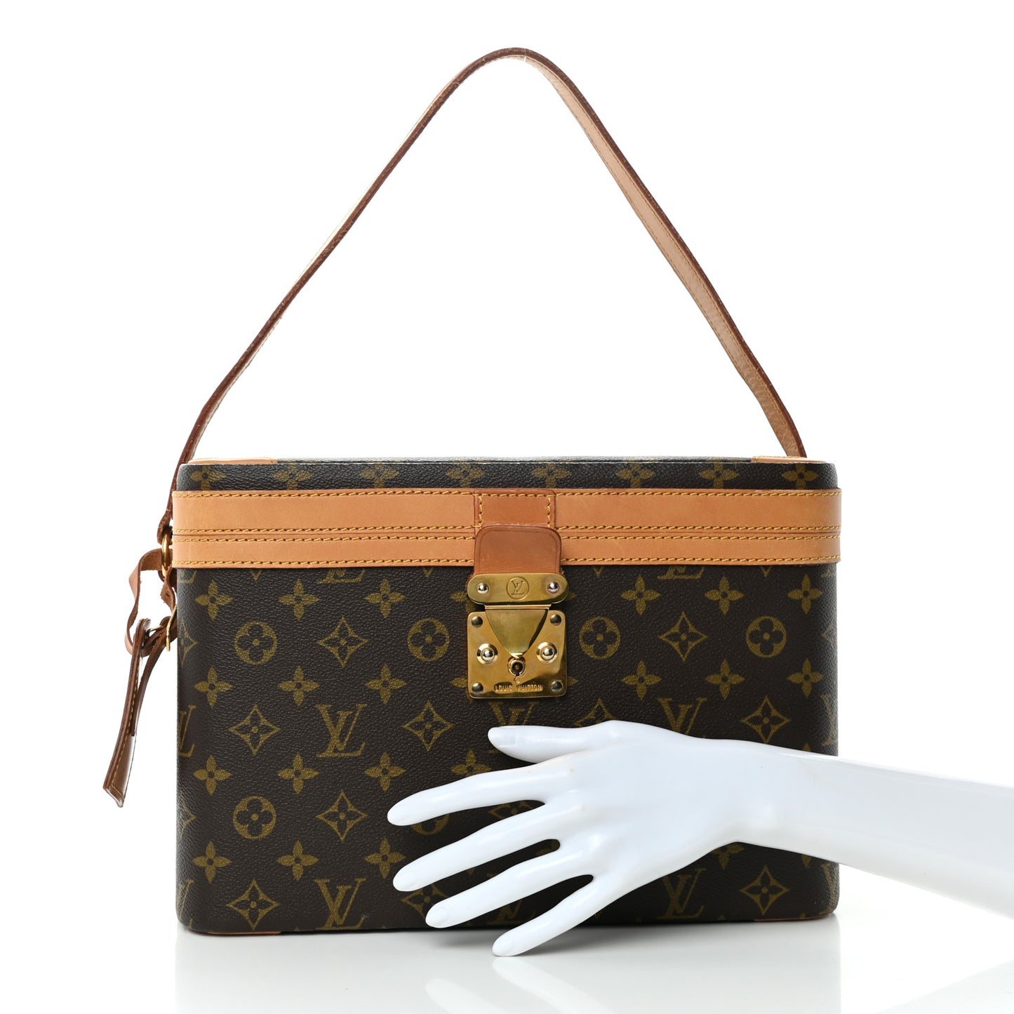 Monogram Train Case