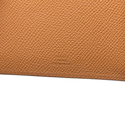 Hermes Epsom Tarmac PM Passport Holder Caramel 7 of 8