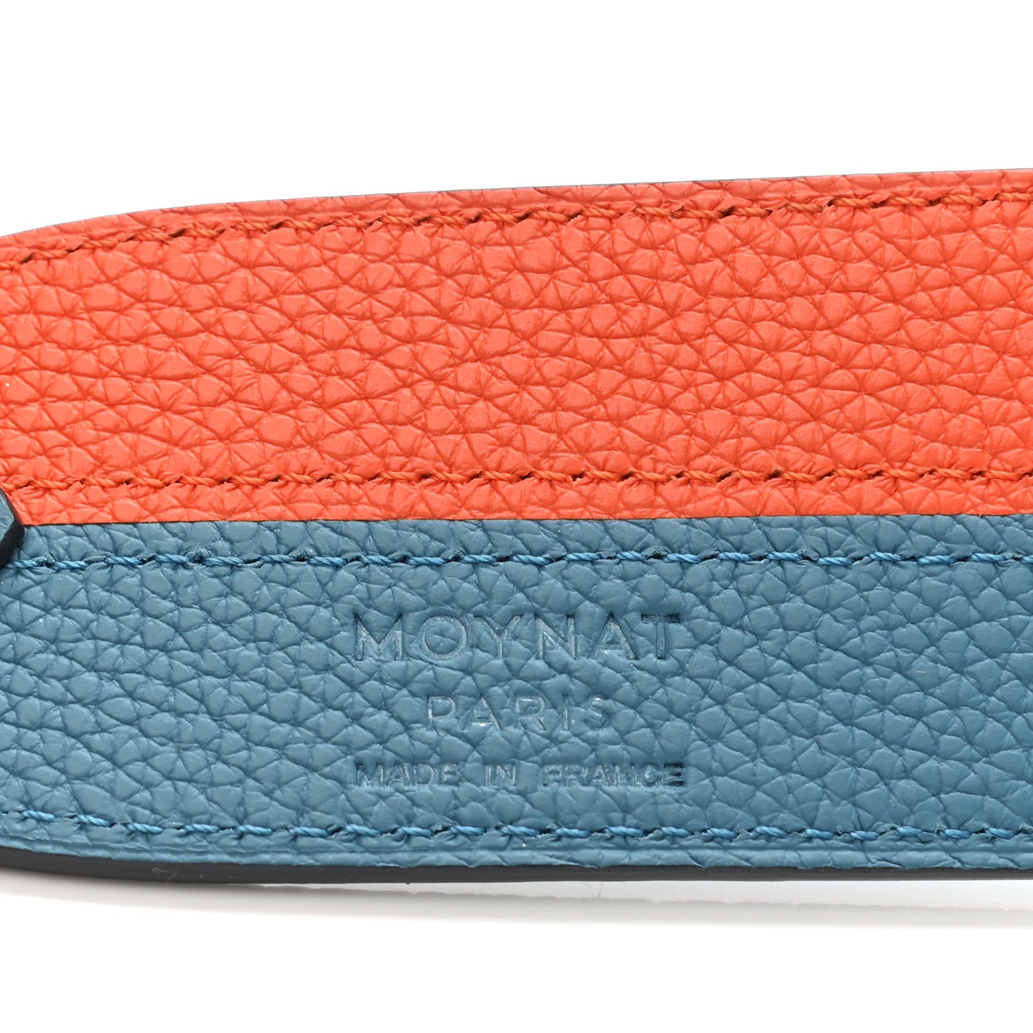 Moynat Taurillon Blush Across Strap Capucine Sky Blue 4 of 4