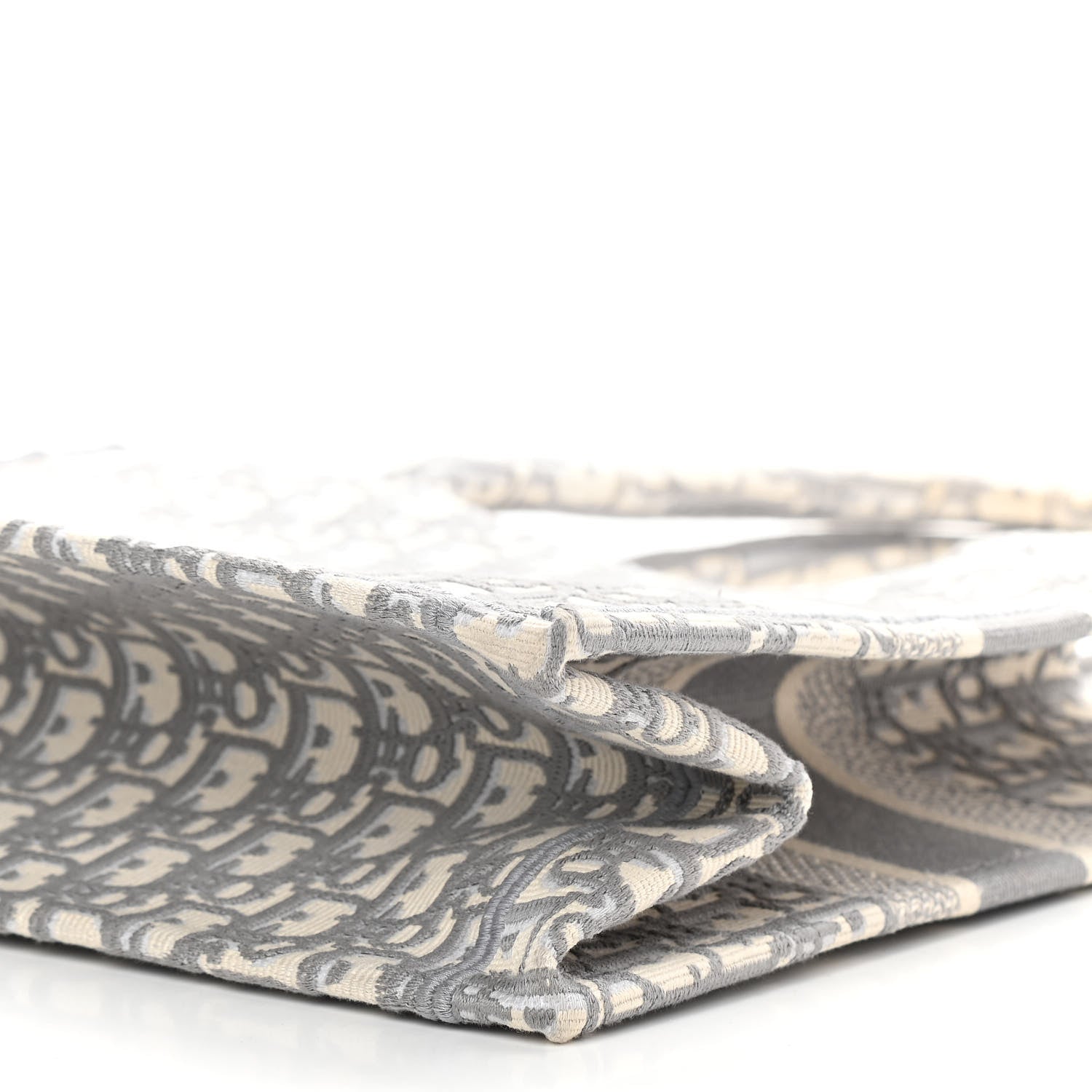 Christian Dior Oblique Medium Book Tote Grey 10 of 11