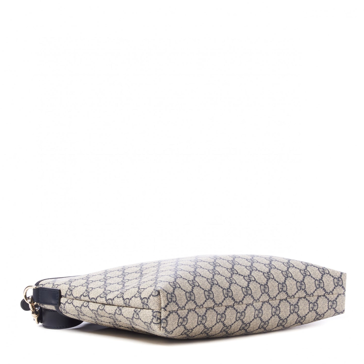 GG Plus Monogram Medium Flat Messenger Bag Navy