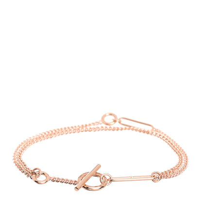 Hermes 18K Rose Gold Echappee Bracelet ST 3 of 5