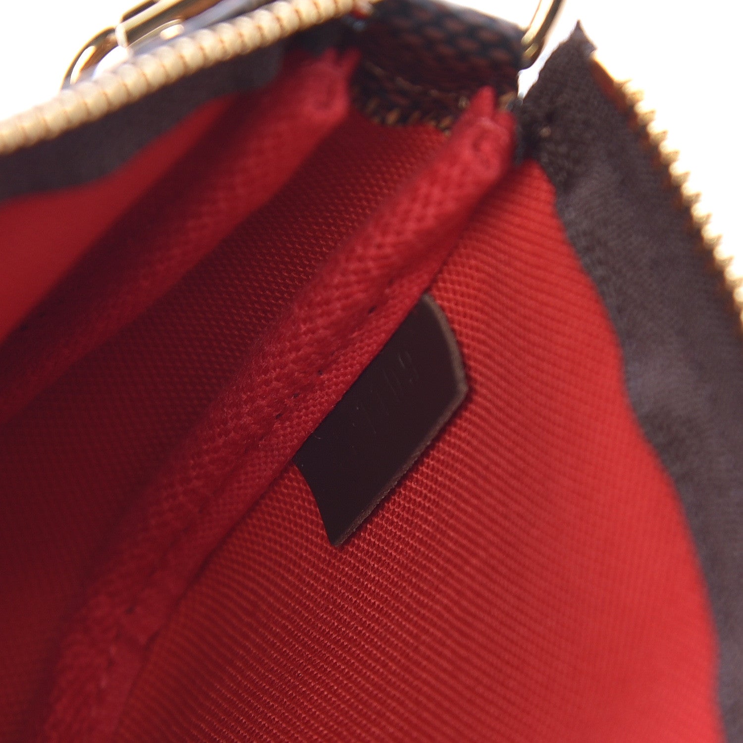 Louis Vuitton Damier Ebene Mini Pochette Accessories 7 of 8