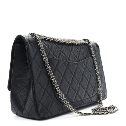 Chanel Aged Calfskin Quilted 2.55 Reissue 227 Flap Black 3 of 10