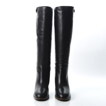 Gucci Calfskin Piuma Lux Energy High Boots 39 Black 2 of 10