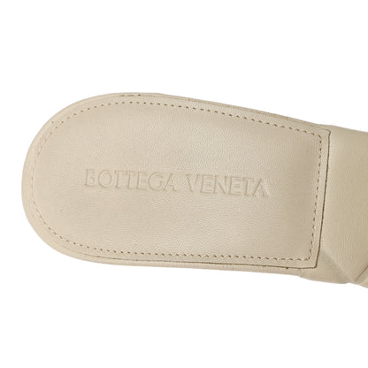 Bottega Veneta Nappa Quilted Rubber Lido Mule Sandals 40.5 Sea Salt 6 of 8