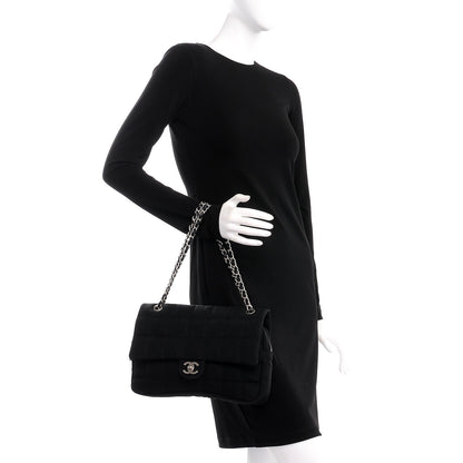 Chanel Nylon Square Quilted Flap Black 3 of 11