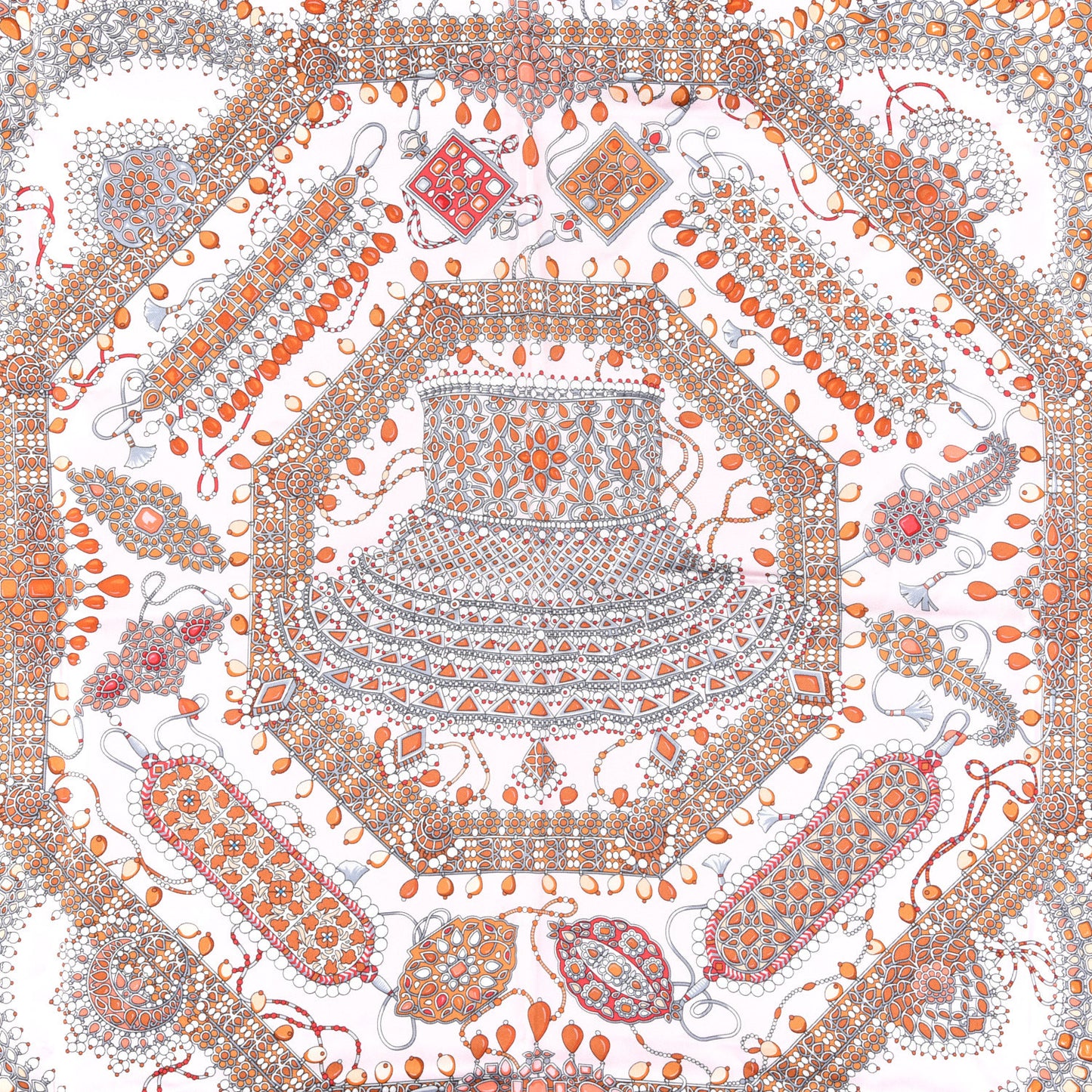 Silk Parures Des Maharajas Scarf 90