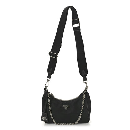 Prada Nylon Re-Edition 2005 Shoulder Bag Black 1 of 11