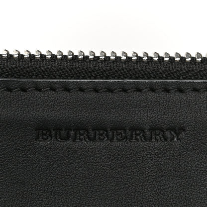 Burberry London Check Large Travel Wallet Black 8 of 8