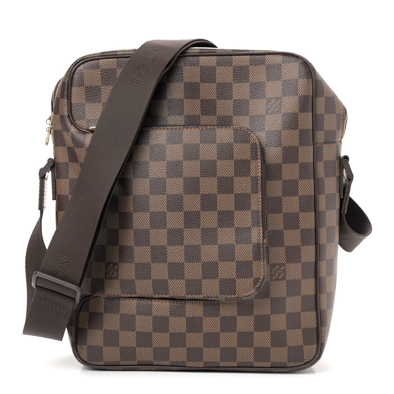 Louis Vuitton Damier Ebene Olav MM Messenger Bag 1 of 9