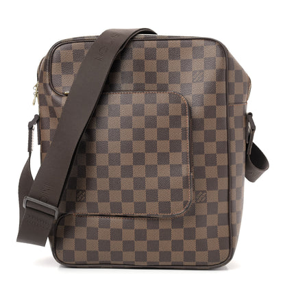 Louis Vuitton Damier Ebene Olav MM Messenger Bag 1 of 9