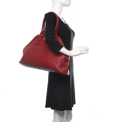 Gucci Calfskin Large Re(Belle) Top Handle Bag Red 2 of 10
