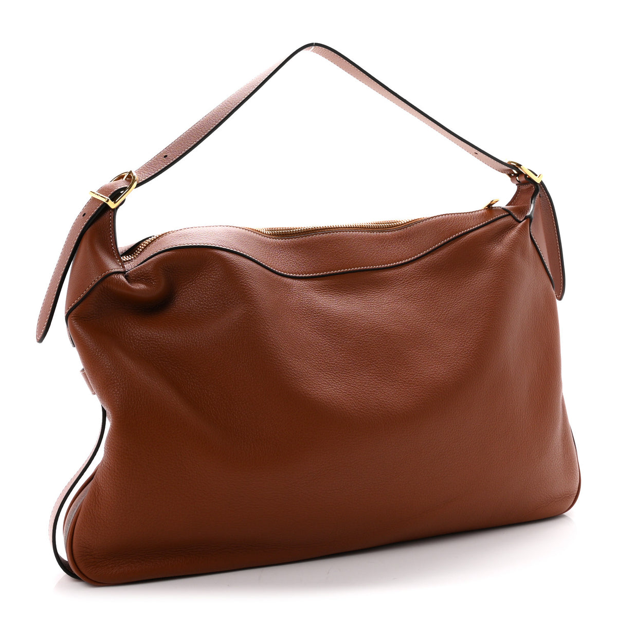 Celine Supple Calfskin Large Romy Shoulder Bag Tan 3 of 11