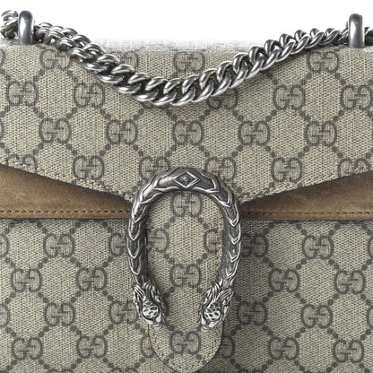 Gucci GG Supreme Monogram Mini Dionysus Shoulder Bag Taupe 10 of 10