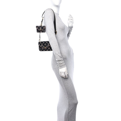 Louis Vuitton Monogram Fall For You Felicie Strap & Go Black 2 of 10