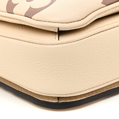 Louis Vuitton Empreinte Monogram Giant Pochette Metis Creme Bois De Rose 8 of 10