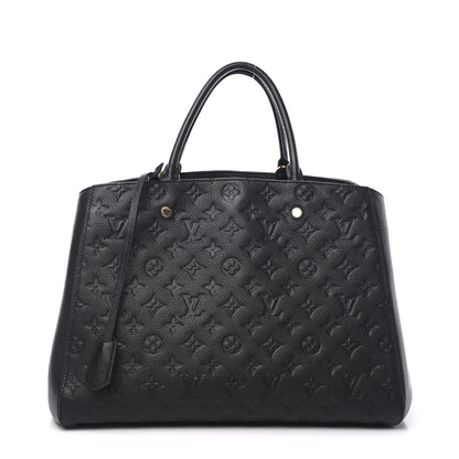 Louis Vuitton Empreinte Montaigne GM Black 1 of 10