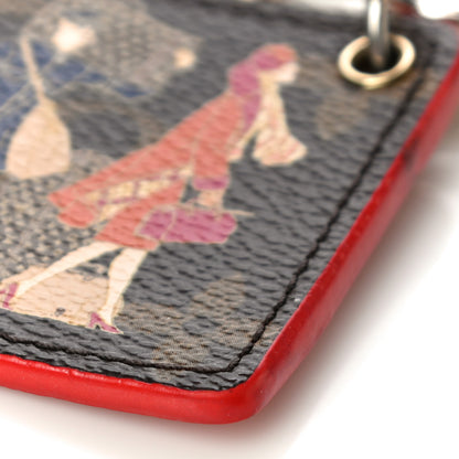 Louis Vuitton Monogram Illustre Groom Bag Charm Key Ring 7 of 8