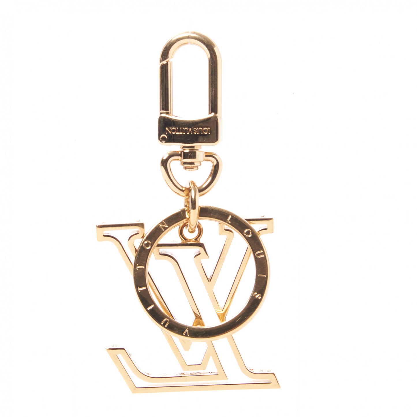 Millionaires Bag Charm Key Holder Gold