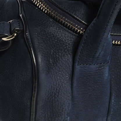 Alexander Wang Pebbled Leather Rockie Navy 5 of 10