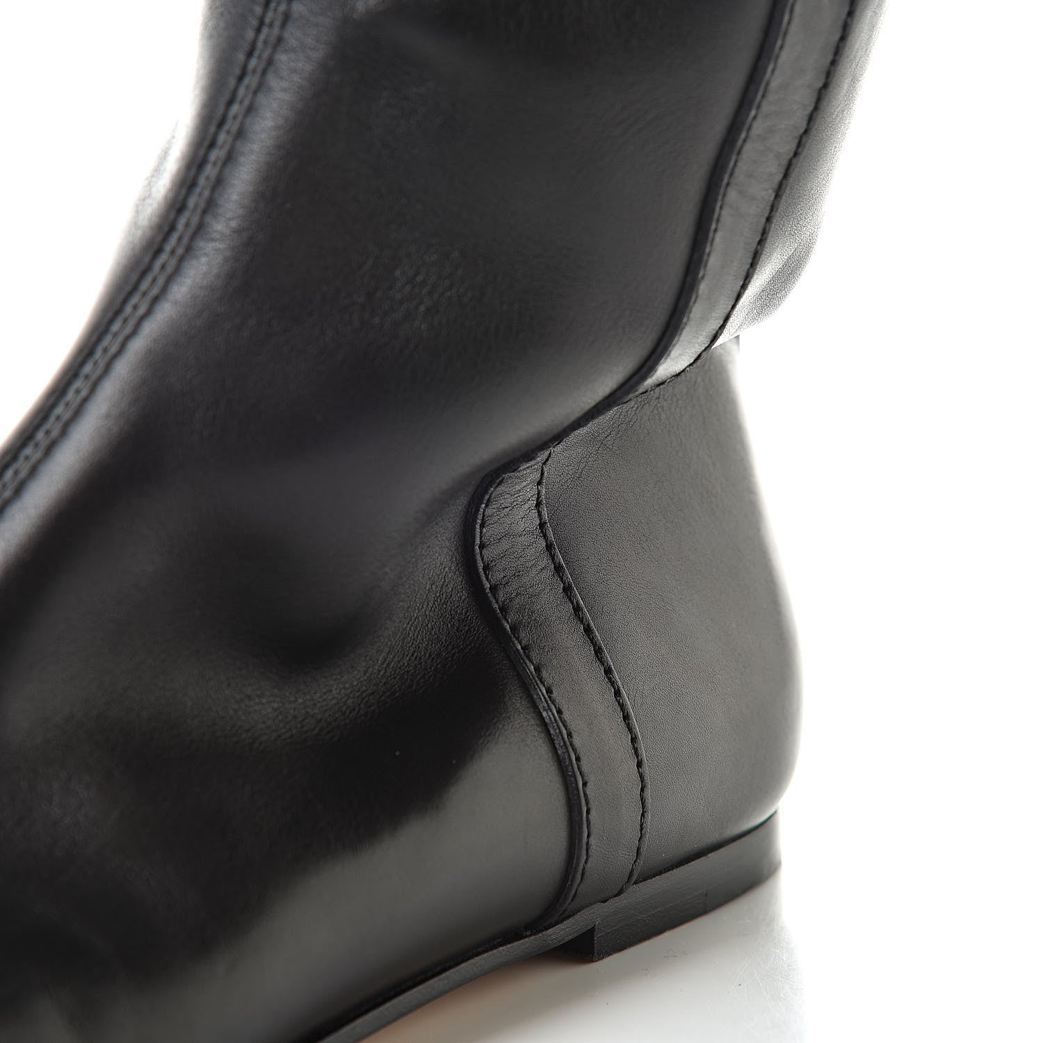 Gucci Calfskin Interlocking G Boots 38.5 Black 13 of 14