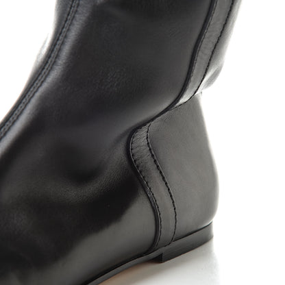Gucci Calfskin Interlocking G Boots 38.5 Black 13 of 14