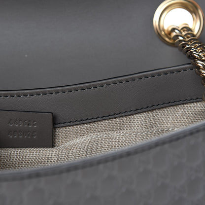 Gucci Soft Microguccissima Medium Emily Chain Shoulder Bag Loess 9 of 11