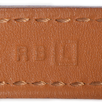Hermes Tadelakt Kelly Double Tour Bracelet Small Rubis 6 of 7
