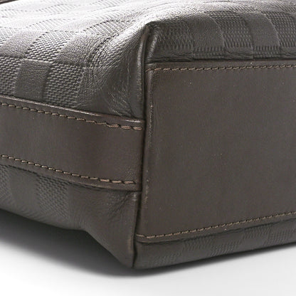 Louis Vuitton Damier Infini Calypso MM Meteor 8 of 9