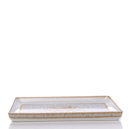 Hermes Porcelain Mosaique au 24 Sushi Plate 4 of 8