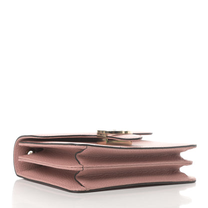 Gucci Dollar Calfskin Small Interlocking G Shoulder Bag Soft Pink 4 of 10