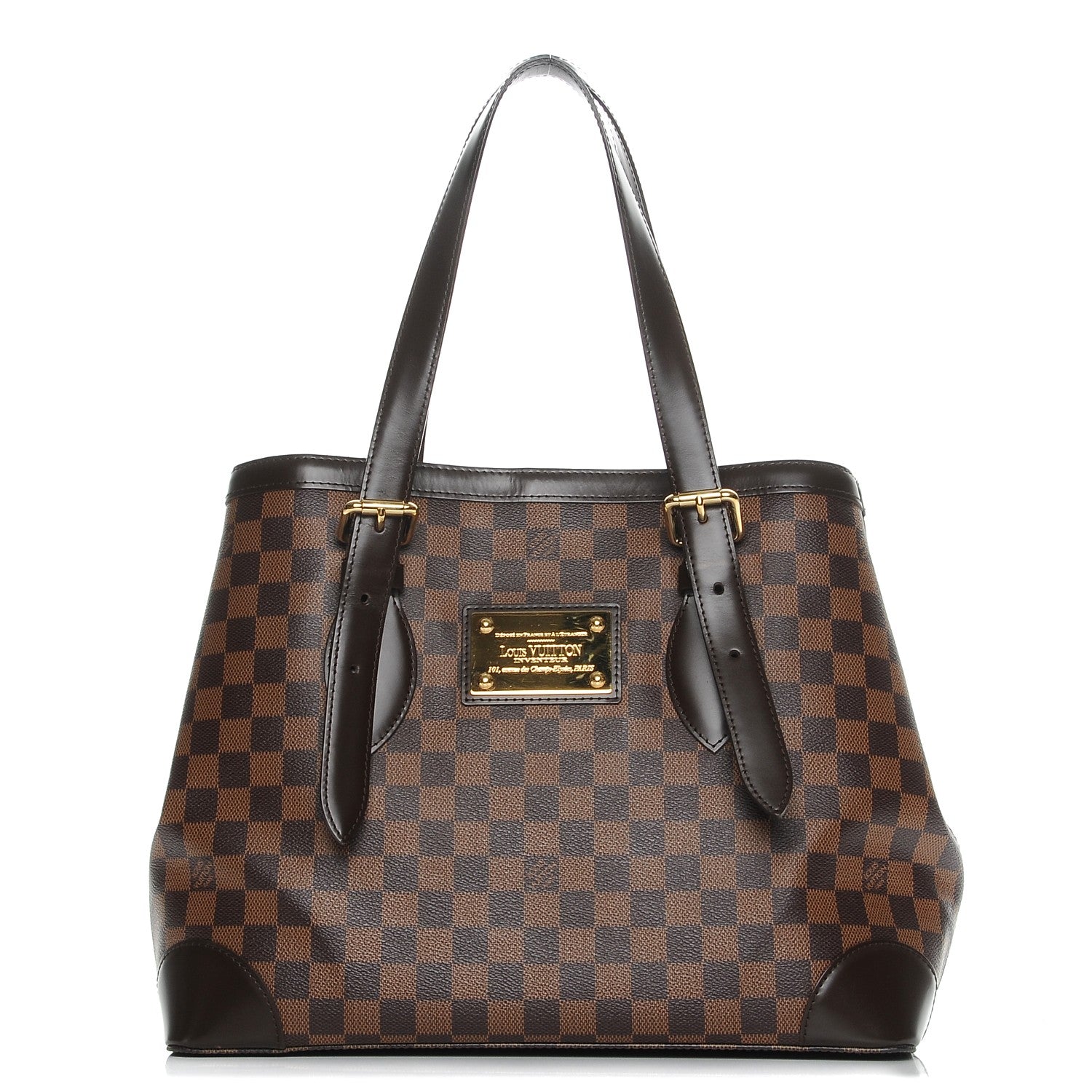 Louis Vuitton Damier Ebene Hampstead MM 1 of 7