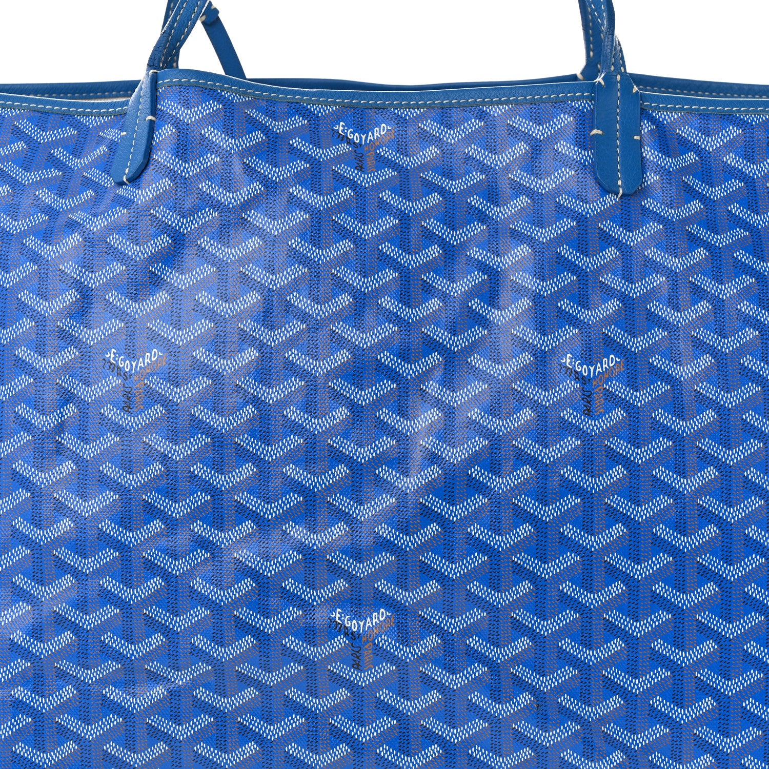 Goyard Goyardine Saint Louis GM Sky Blue 8 of 11