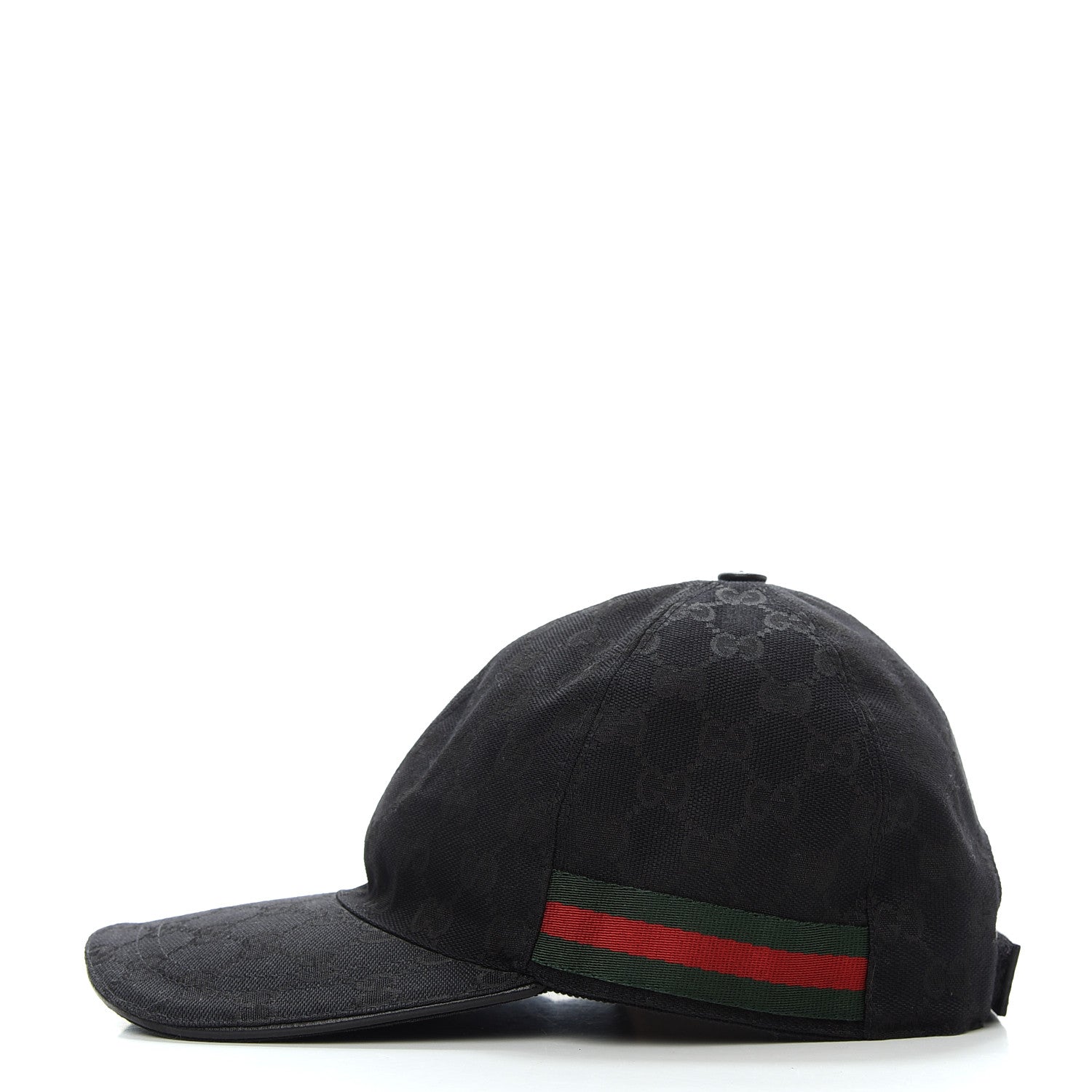 Gucci Monogram Web Baseball Hat M Black 3 of 7
