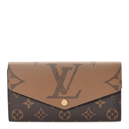 Louis Vuitton Reverse Monogram Giant Sarah Wallet 1 of 6