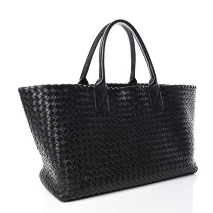 Bottega Veneta Nappa Intrecciato Medium Cabat Black 4 of 10