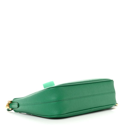 Prada Saffiano Lux Re-Edition 2005 Shoulder Bag Mango 4 of 10