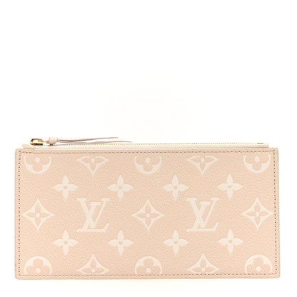 Louis Vuitton Empreinte Spring in the City Felicie Chain Wallet Zippered Insert Beige 1 of 6