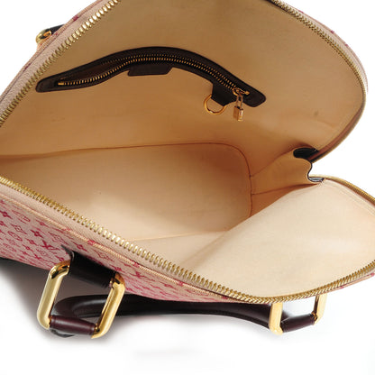 Louis Vuitton Mini Monogram Alma Haut Cherry 7 of 9