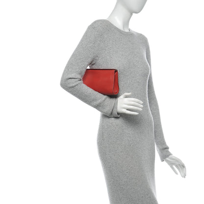 Hermes Chevre Mysore Karo GM Rouge Garance 2 of 8