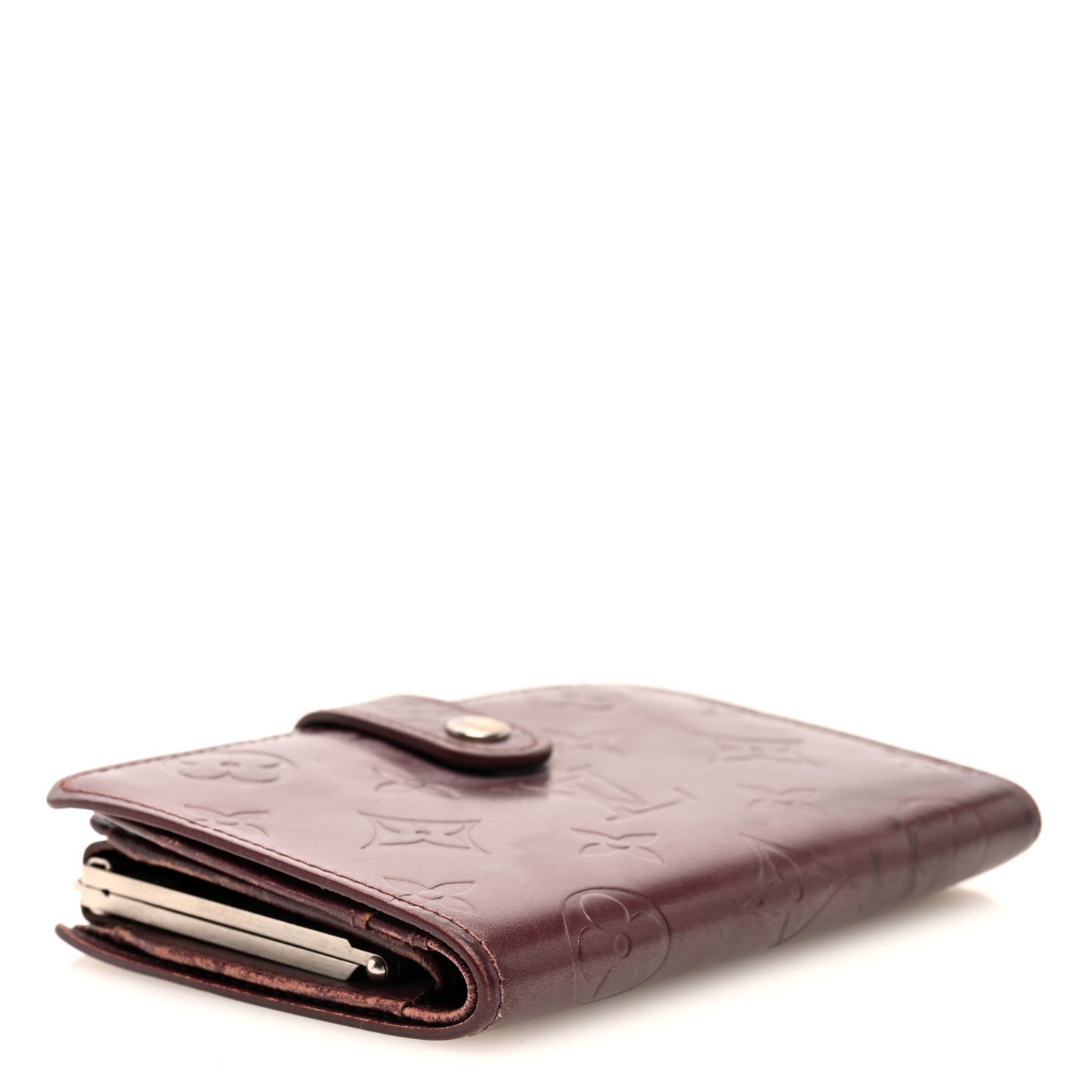 Mat Monogram French Purse Wallet Violet