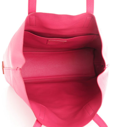 Prada Vitello Daino Tote Peonia 6 of 8