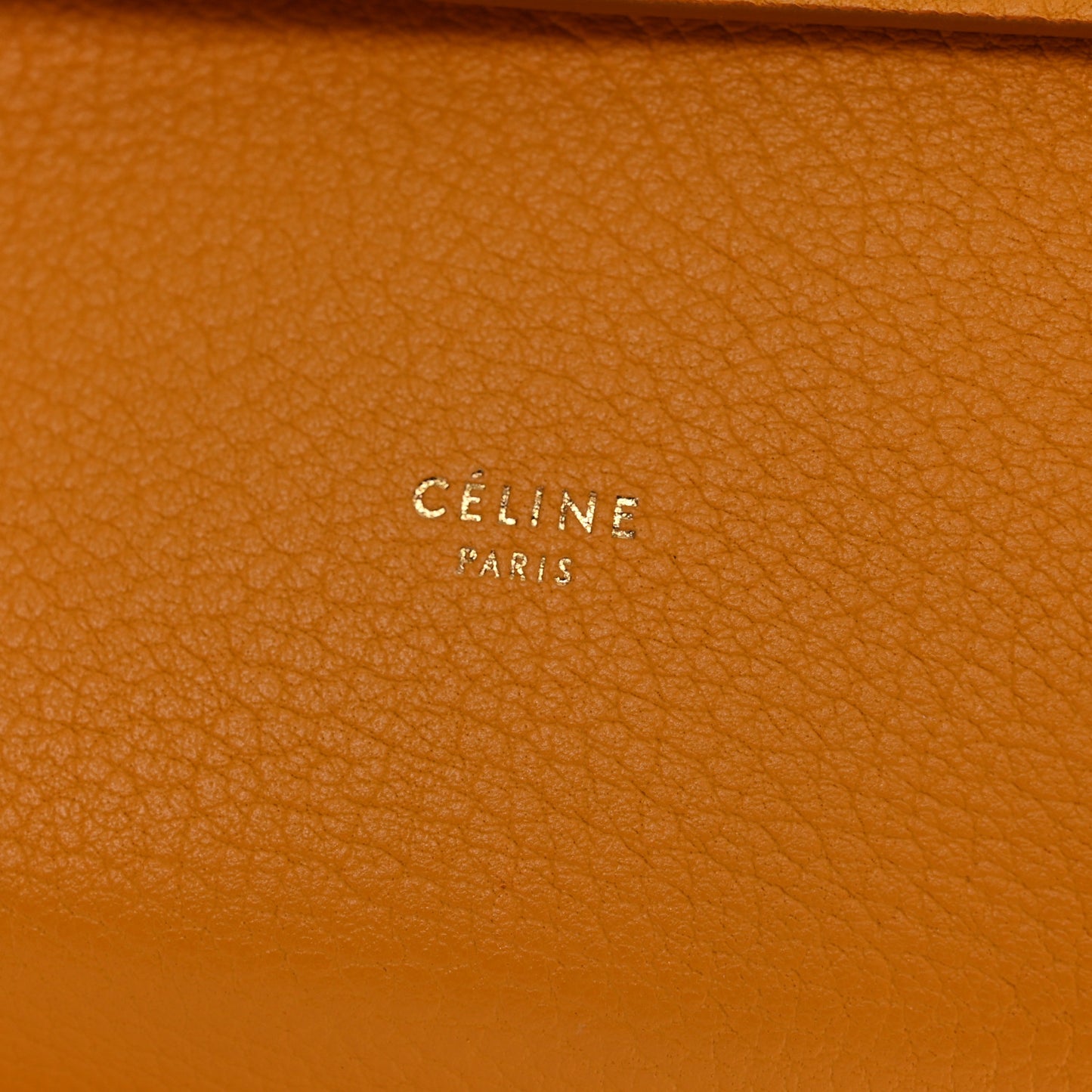 Calfskin Large Tie Knot Tote Saffron