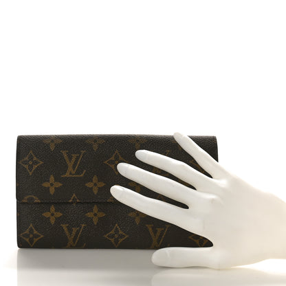 Louis Vuitton Monogram Sarah Wallet 2 of 13