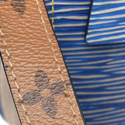 Louis Vuitton Epi Reverse Monogram Pochette Metis Denim Light 10 of 10