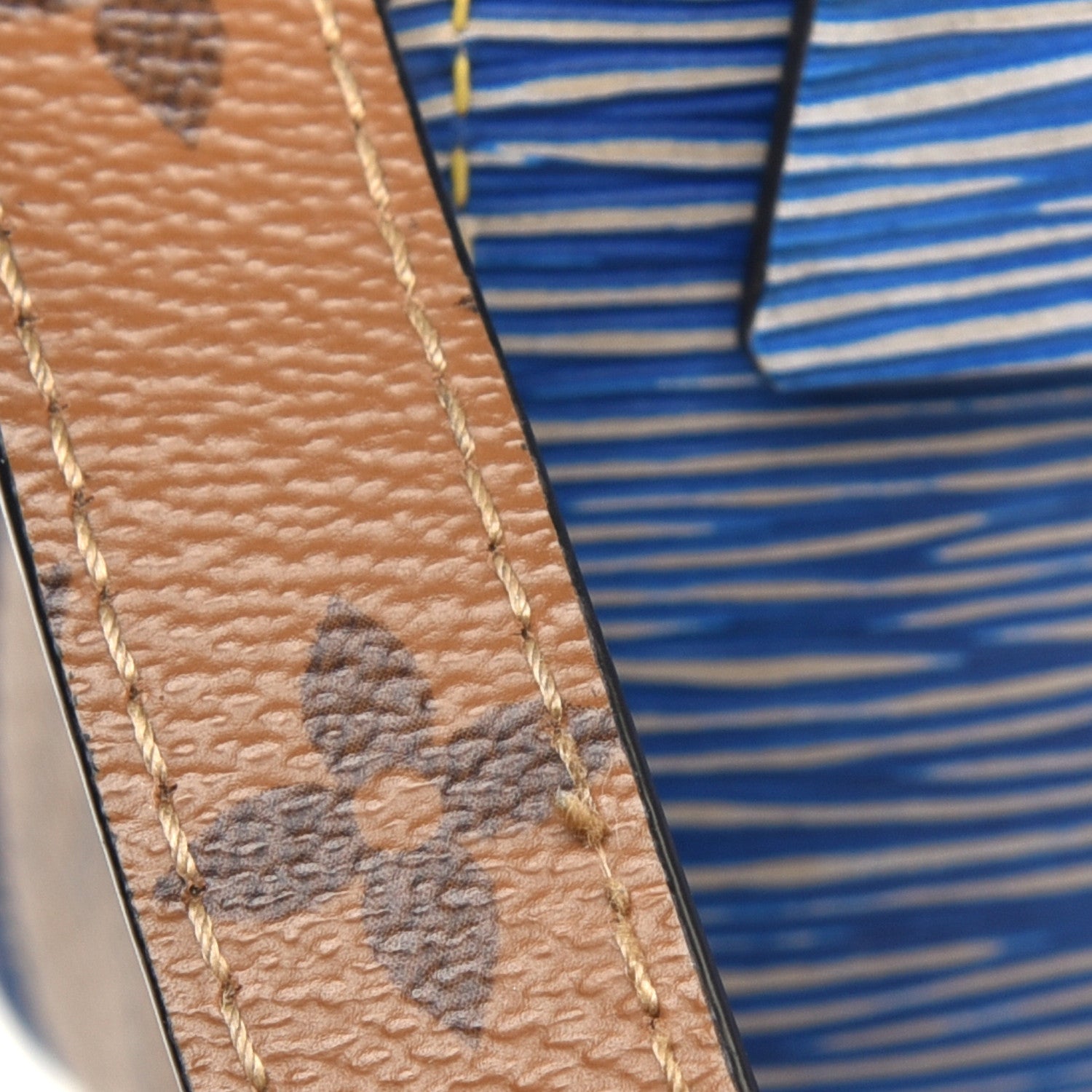 Louis Vuitton Epi Reverse Monogram Pochette Metis Denim Light 10 of 10