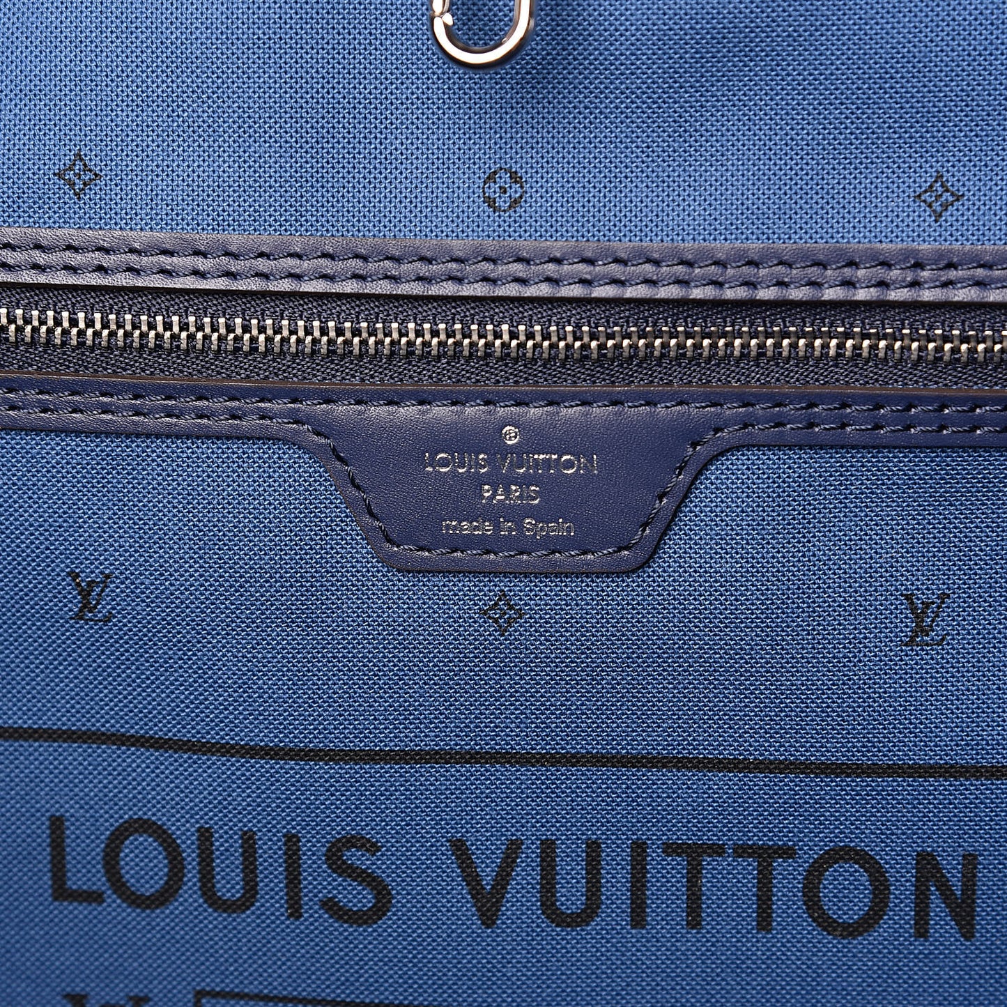 Monogram Escale Neverfull MM Blue